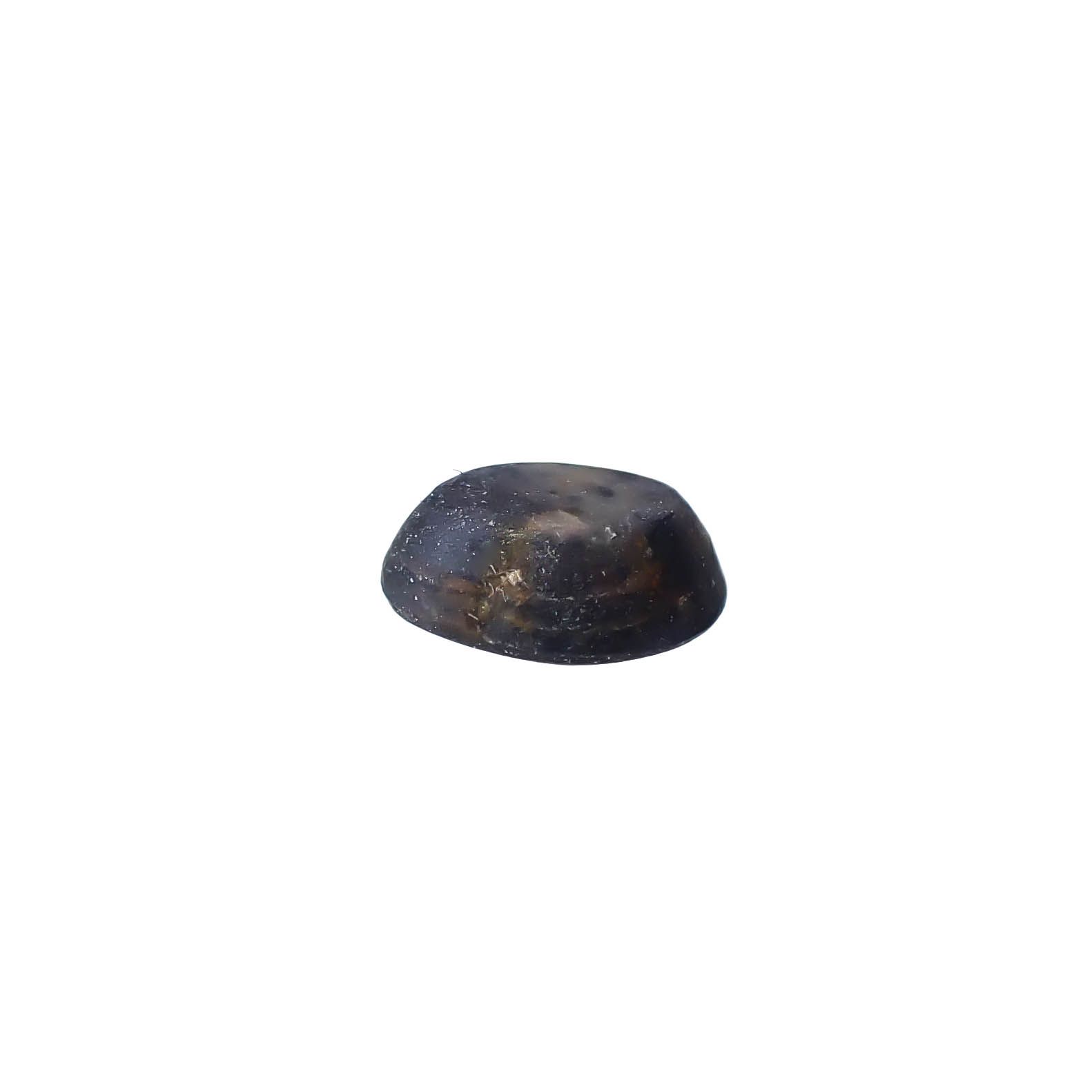 トラピッチェサファイア 原石スライス磨き ビルマ産 0.79ct [250430190]6x4.8mm前後