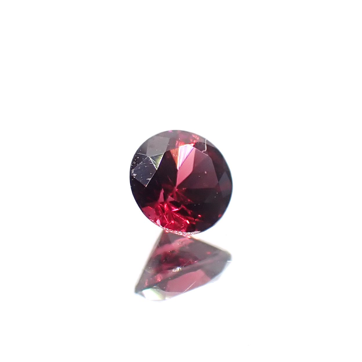 レッドスピネル ビルマ産 0.17ct[240728573]3.3x3.3mm前後