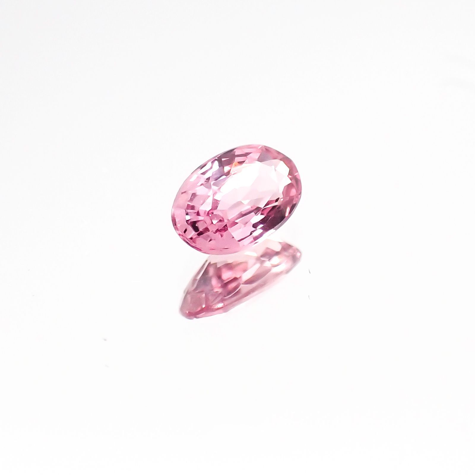 パパラチャサファイア スリランカ産 ルース 0.304ct ソーティング付き[20107258]5×3.2mm前後