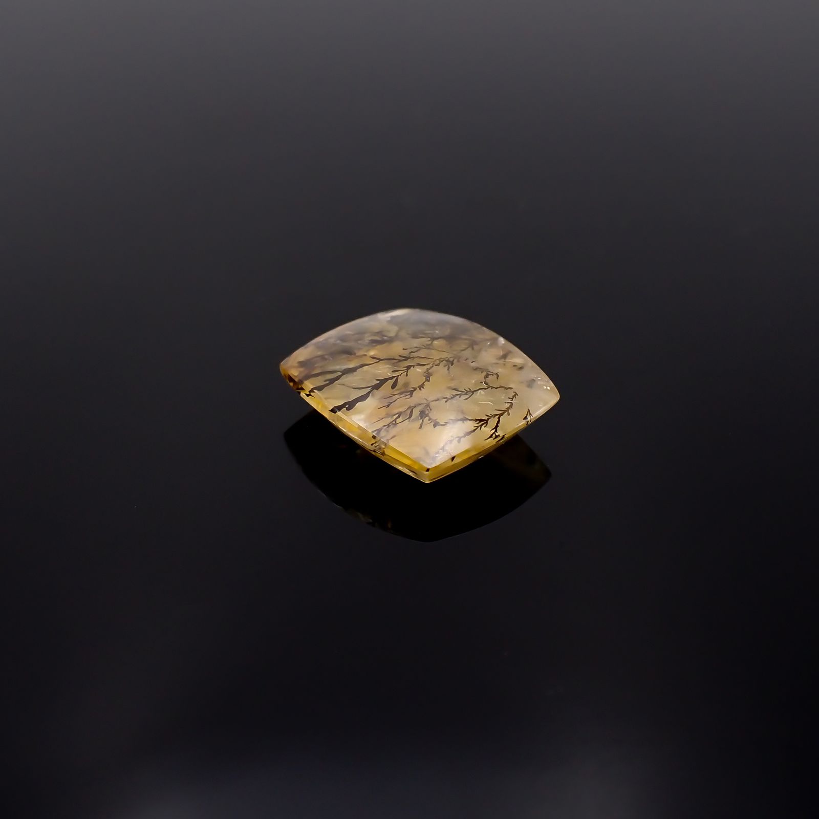 デンドリチッククォーツ ブラジル産 5.91ct[231224907]14.1x11.9mm前後