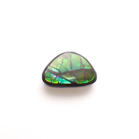 アンモライト トリプレット カナダ産 3.74ct[230823114]7.9x11.9mm前後