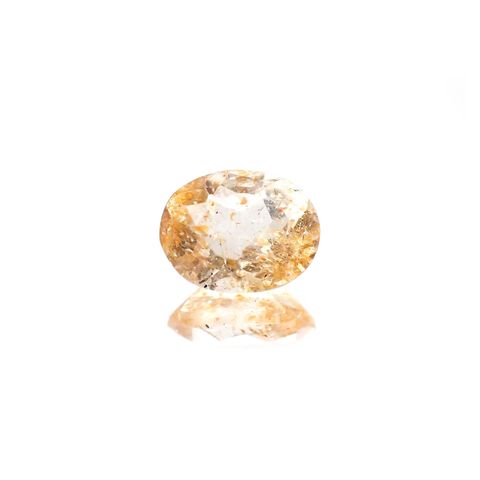イリュージョンサンストーン インド産 1.65ct / 8.7x6.9mm前後 [221219258]