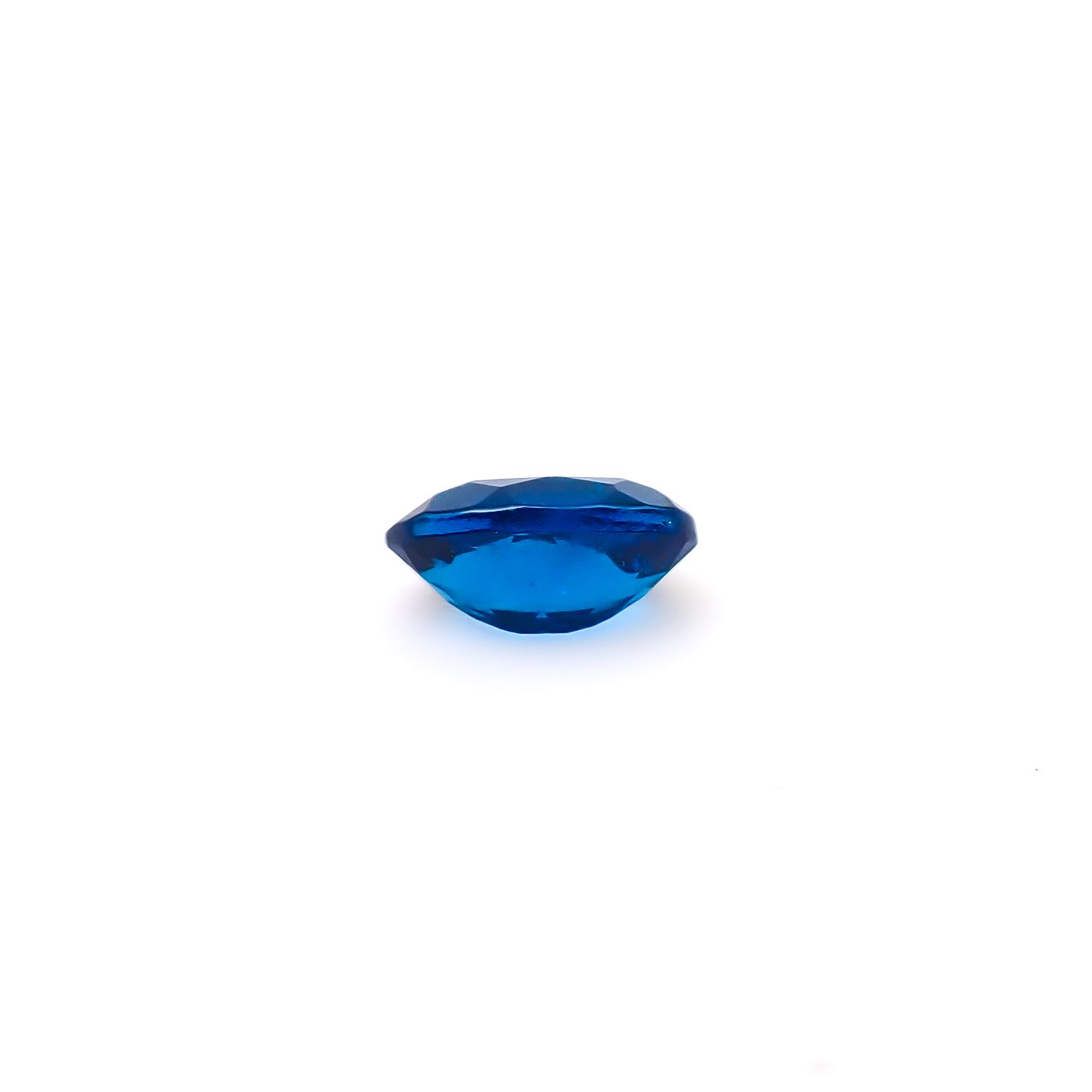 ディープブルーアパタイト マダガスカル産 0.49ct / 6x4.1mm前後 [260732598]