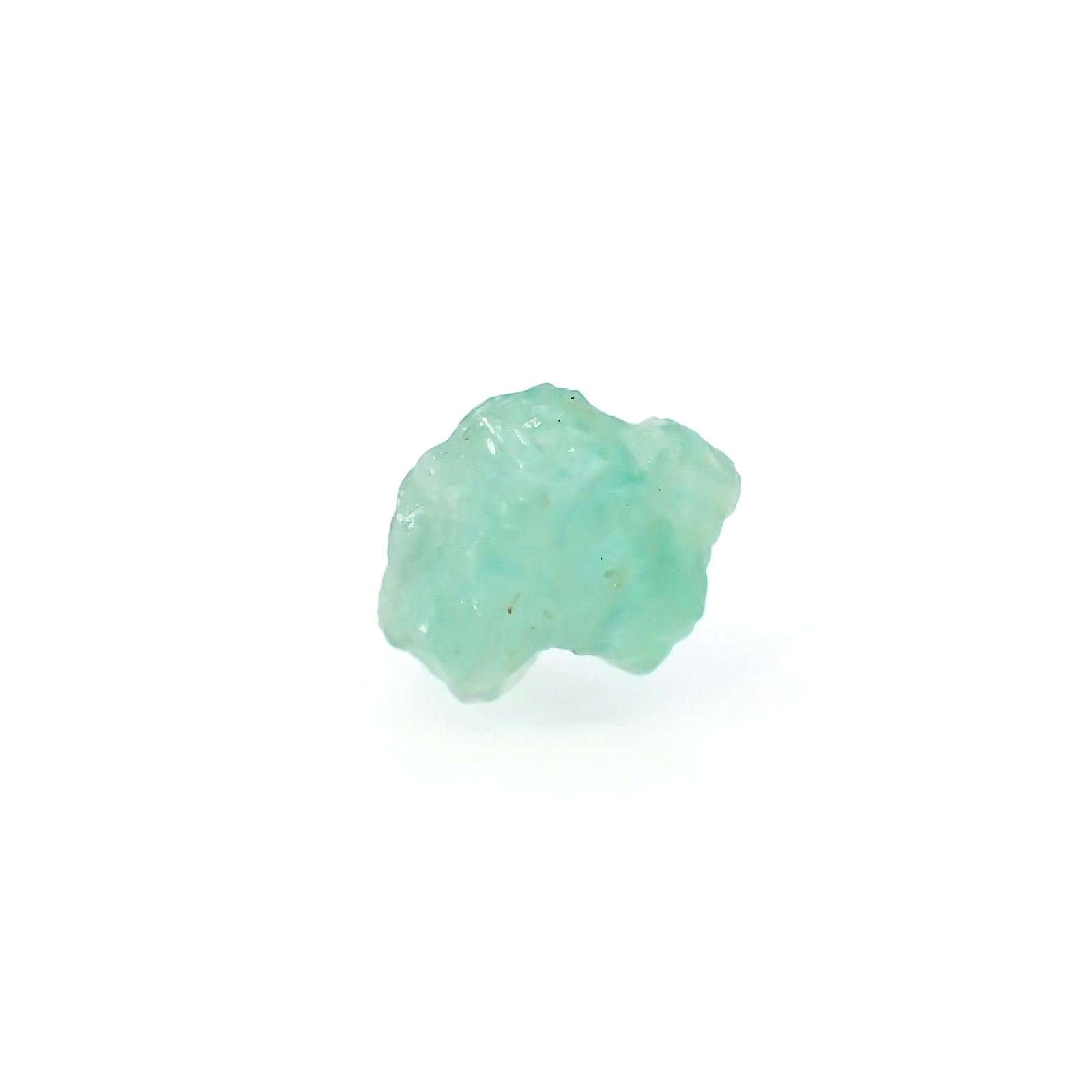 パライバトルマリン 原石 ブラジル・パライバ州バターリャ鉱山産 0.93ct [220515995]5.6x5.8mm前後