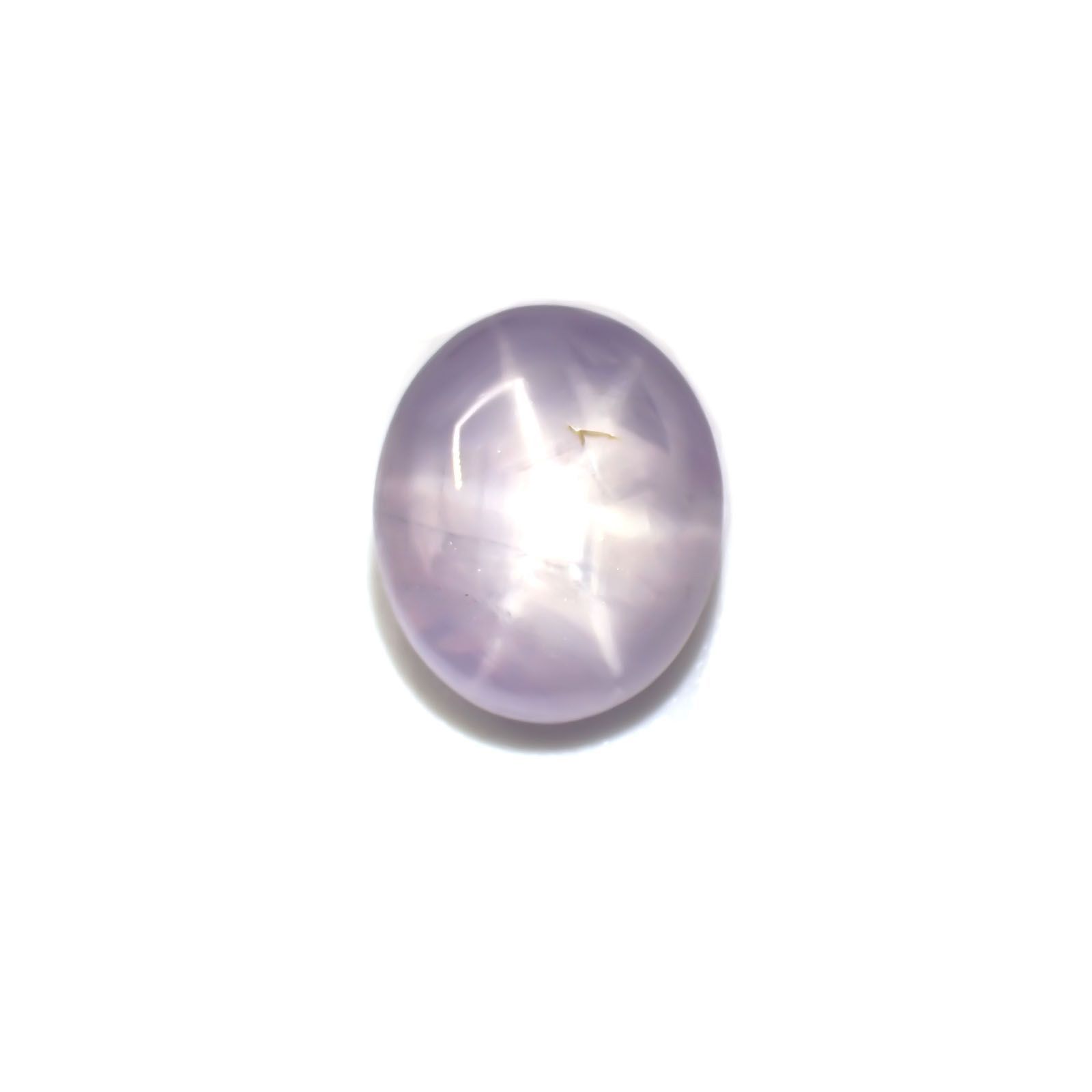 ブルースターサファイア(宝石名スター・サファイア) ビルマ産 6.699ct ソ付(彩珠)[210310227]11×9.3mm前後