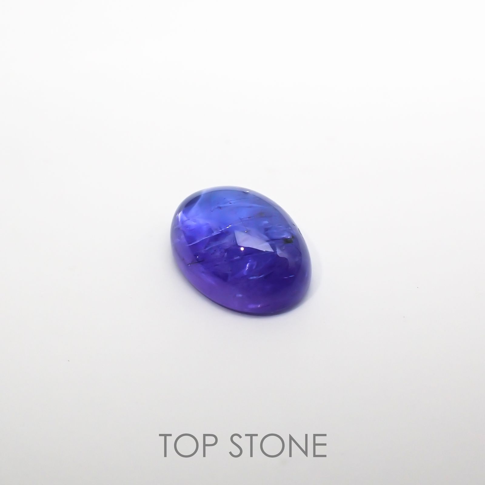 タンザナイト(宝石名タンザナイト) タンザニア産 8.66ct 識別済[210711856]14.1×10.1mm前後