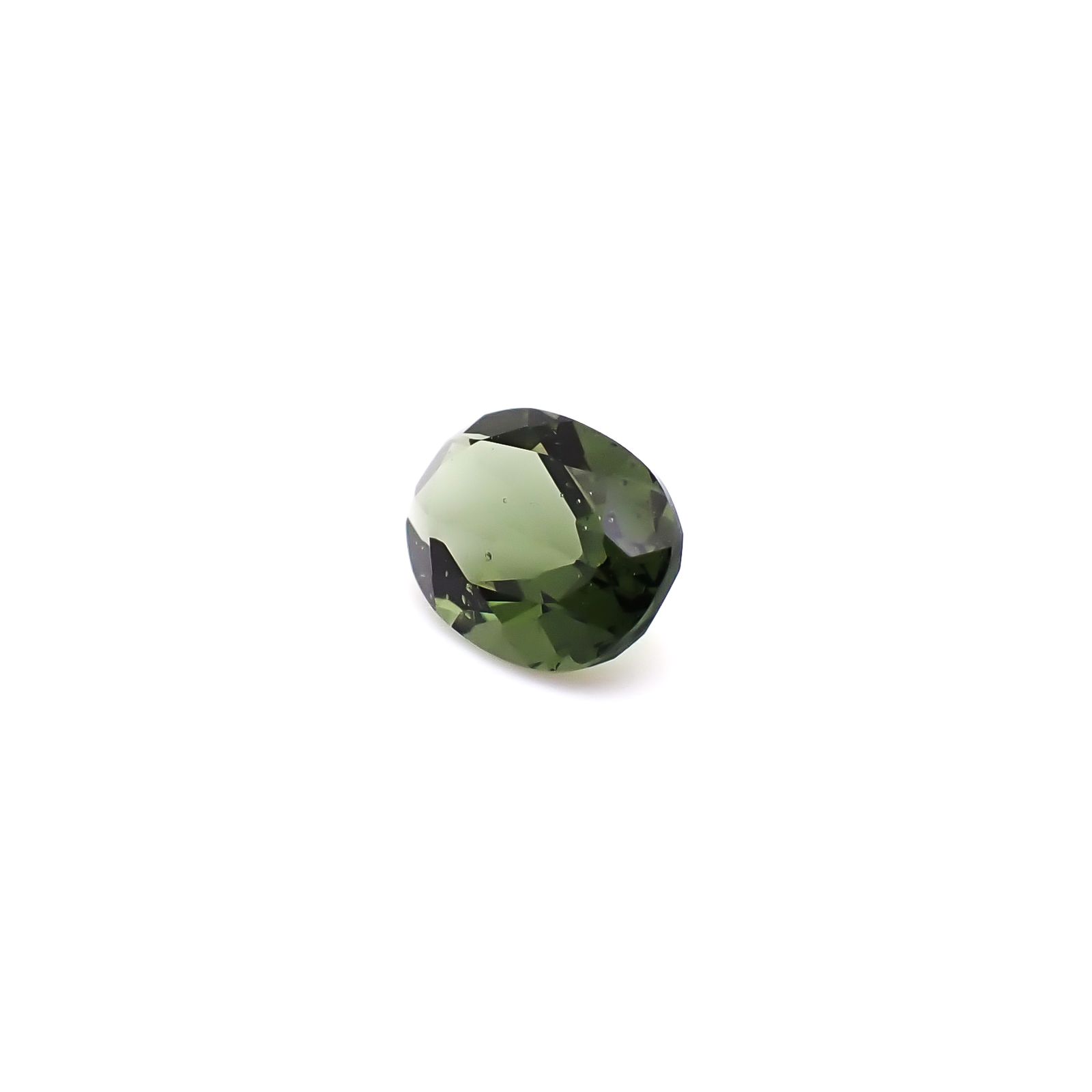 モルダバイト 発見地：旧チェコスロバキア 1.07ct / 8.1x5.9mm前後 [260832691]