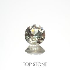 バイカラーオレゴンサンストーン(宝石名ラブラドライト)アメリカ・オレゴン州産 0.75ct 識別済[220616440]6x6mm前後
