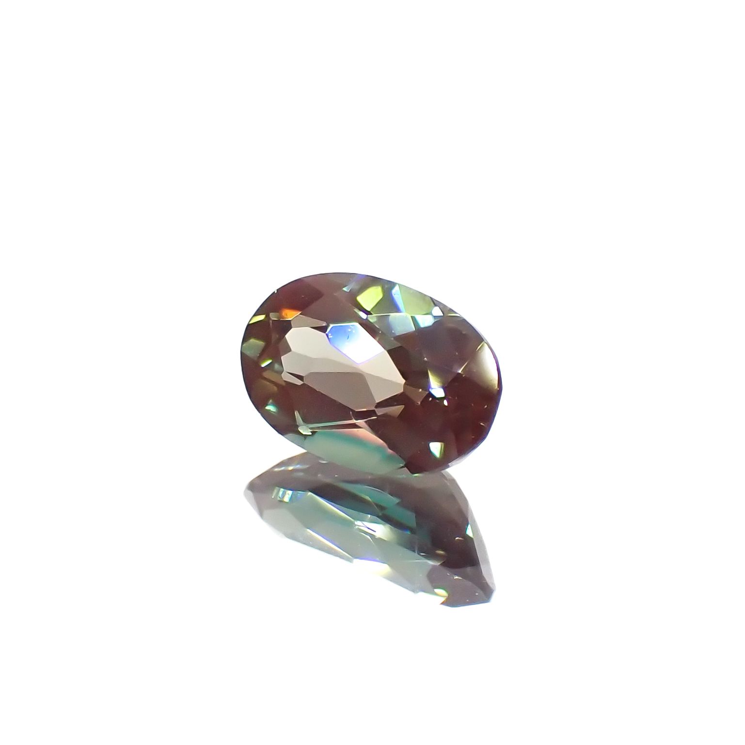 カラーチェンジアンデシン モンゴル産 0.40ct[230421470]5.8x3.8mm前後
