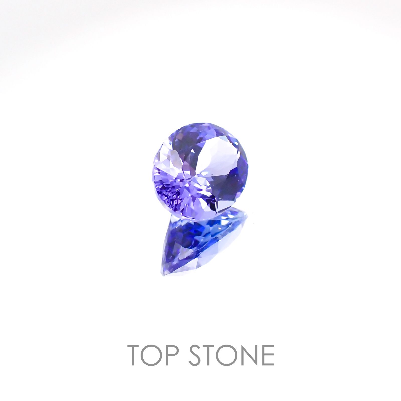 タンザナイト(宝石名タンザナイト) タンザニア産 2.14ct 識別済[20117205]9.3×7mm前後