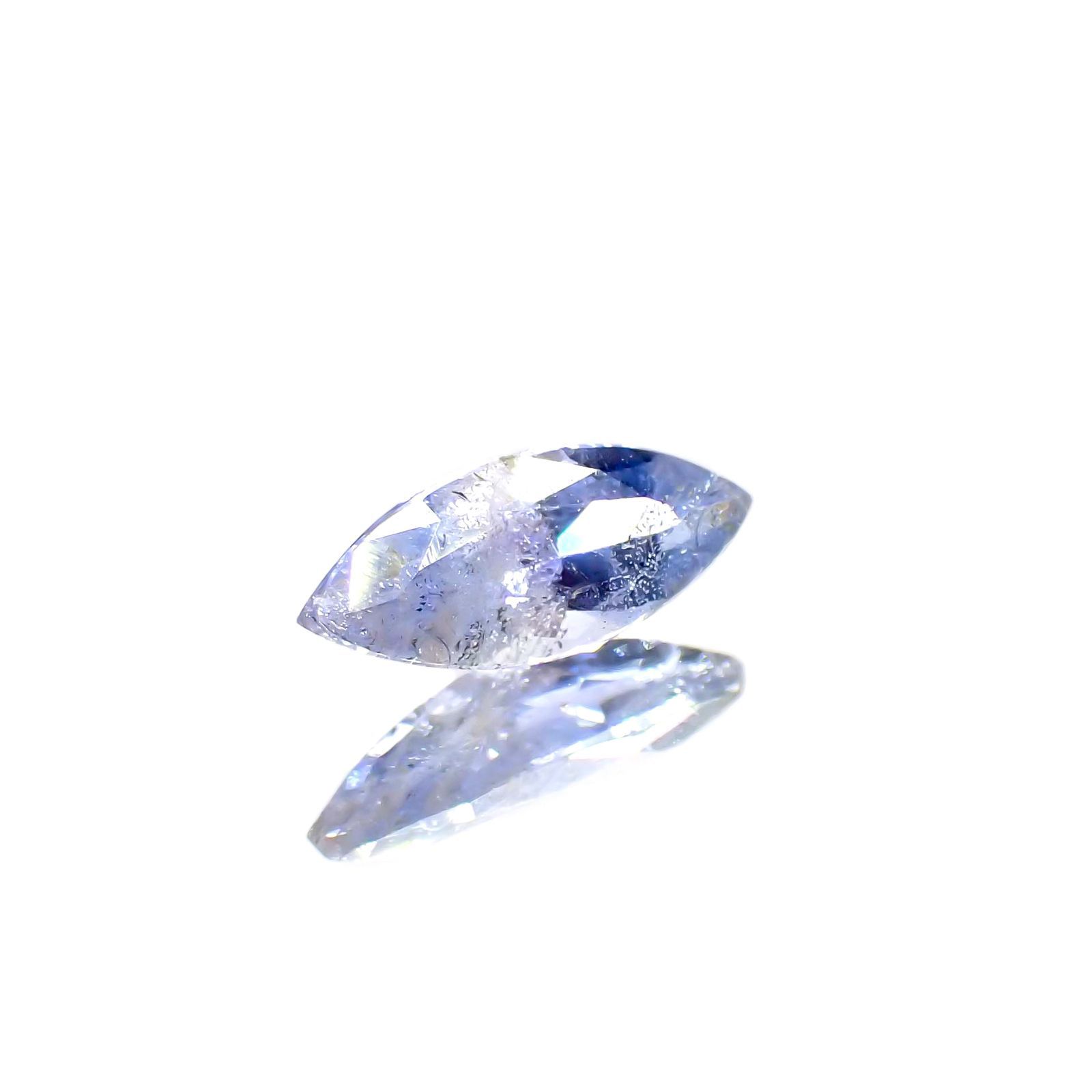 ジェレメジェバイト(宝石名エレメージェバイト)ナミビア産 0.452ct ソ付(彩珠)[230823132]8.4x3.4mm前後