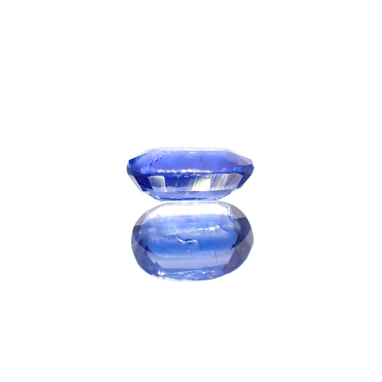 カイヤナイト(宝石名カイヤナイト)ネパール産 識別済 1.00ct / 7.2x5.2mm前後 [230622477]