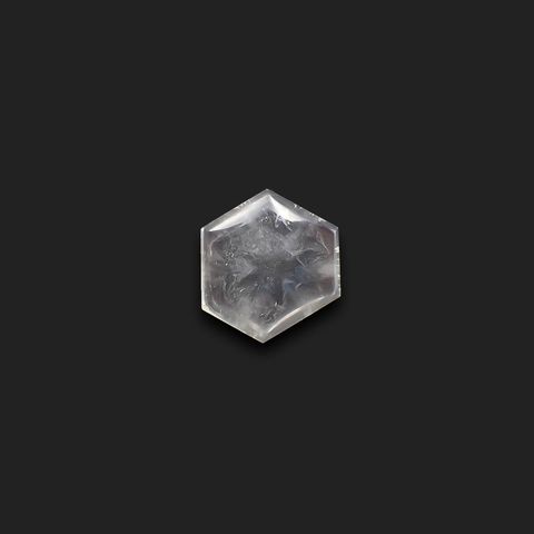トラピッチェクォーツ 偏光板2枚付き コロンビア・ボヤカ産 55.23ct[230622274]30.3x28.4mm前後