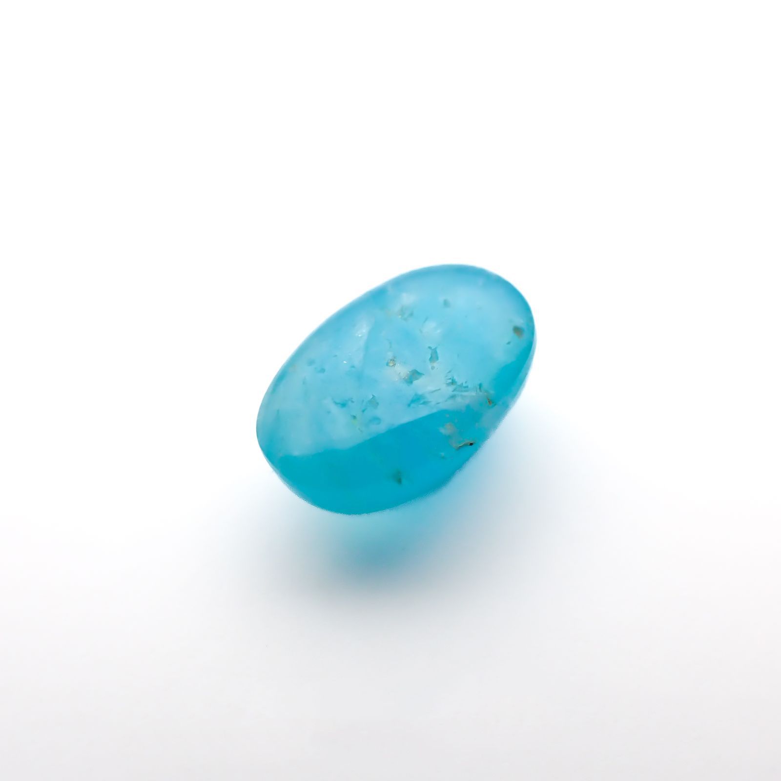 ヘミモルファイト(宝石名ヘミモルファイト)コンゴ民主共和国産 1.25ct 識別済[220717177]7.6x5.2mm前後