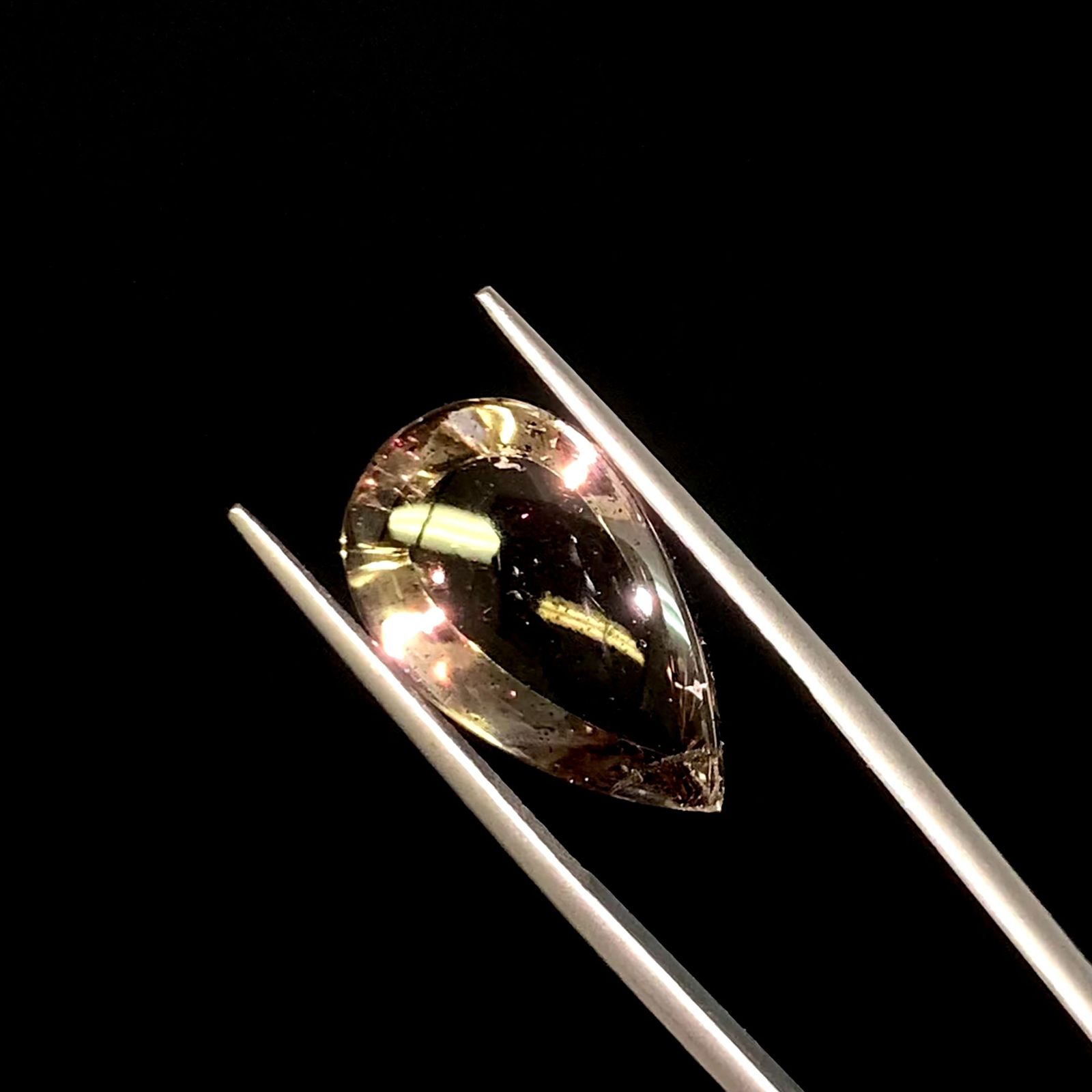 ティンカーベルクォーツ ブラジル産 8.23ct[20128634]18.4×11.2mm前後 