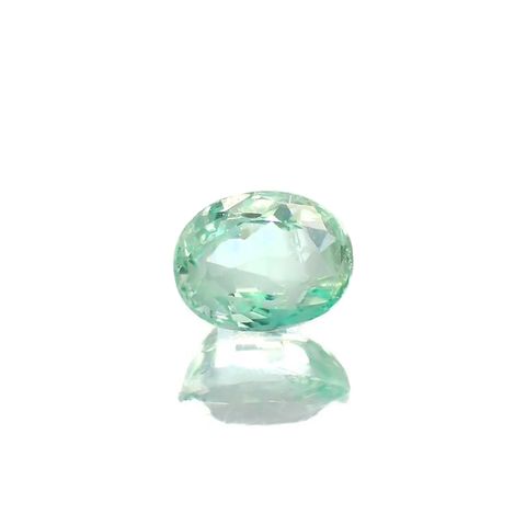 パステルカラーエメラルド コロンビア産 0.35ct [250817226]5x3.9mm前後