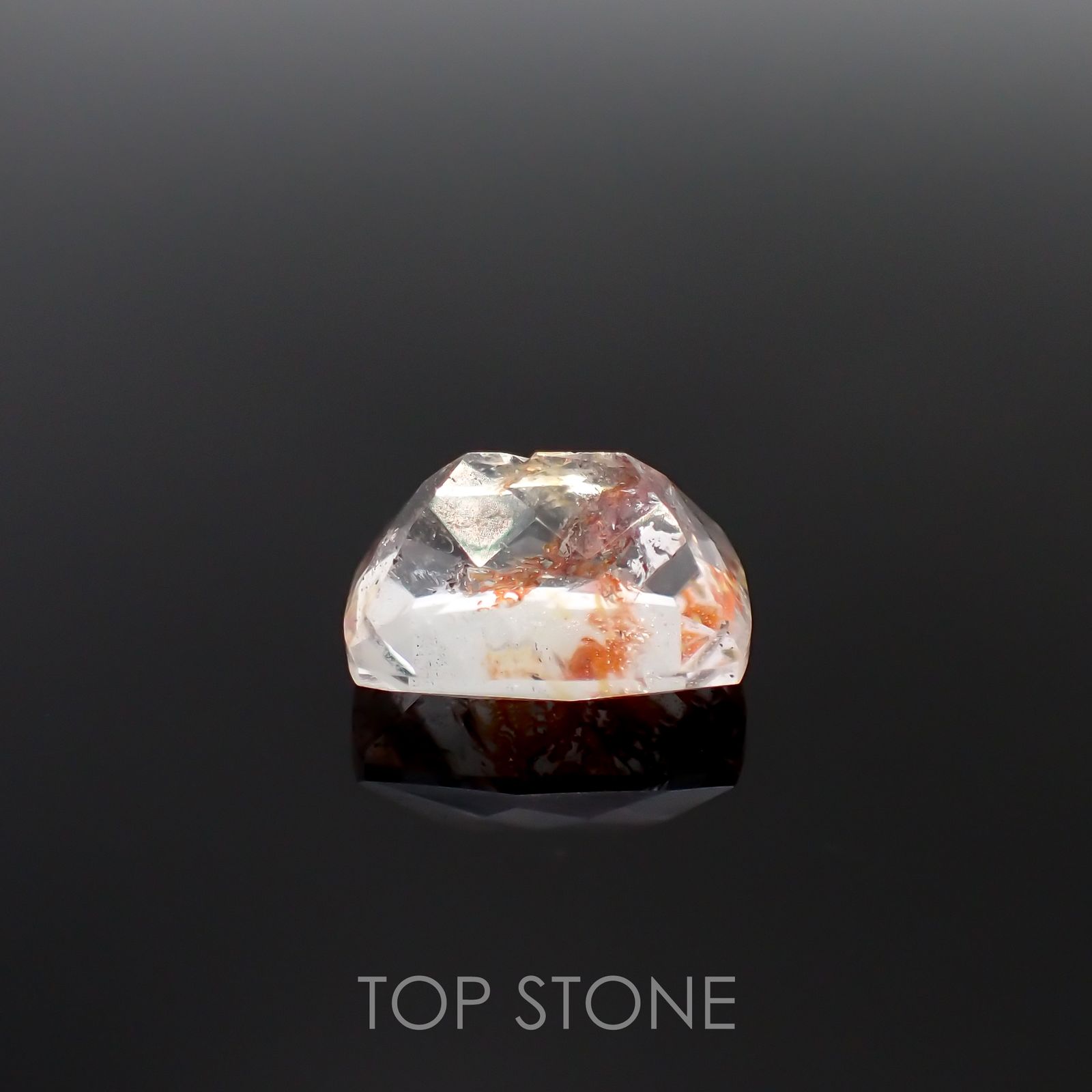 オーロラクォーツ ブラジル・ミナスジェライス産 4.63ct[220114377]11.6x9.3mm前後
