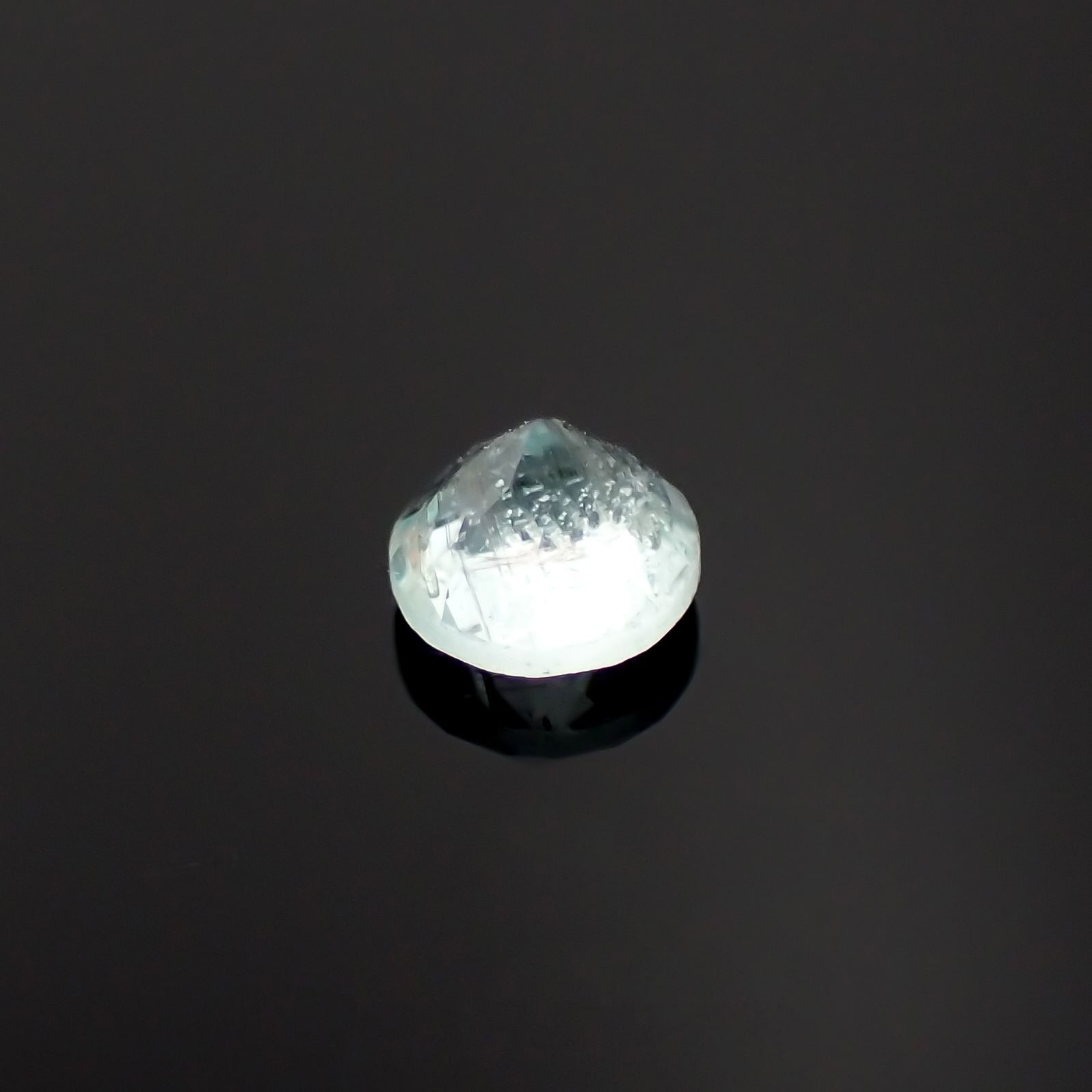 パライバトルマリン(宝石名トルマリン/別名パライバ・トルマリン)モザンビーク産 0.17ct 識別済[230220438]3.3x3.3mm前後