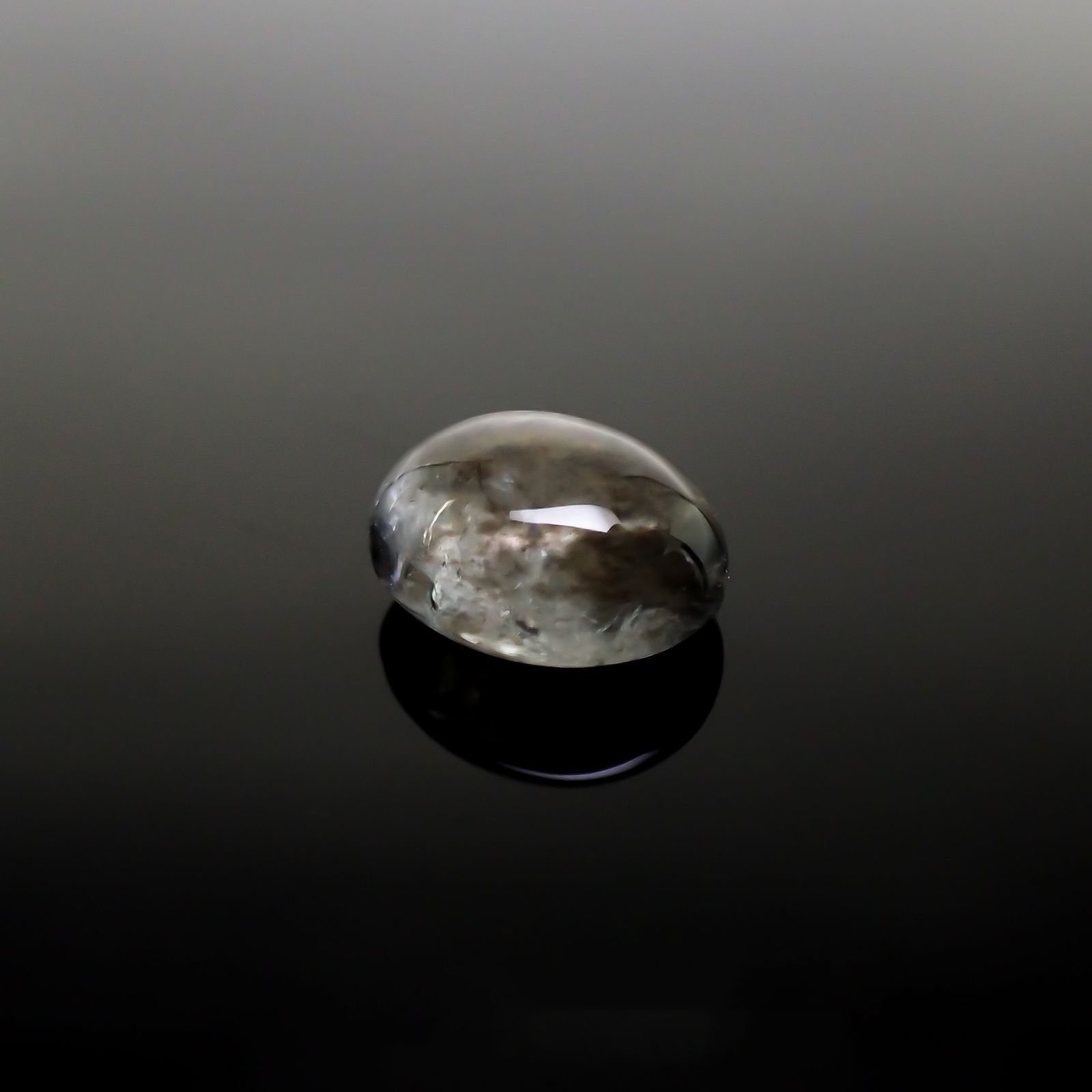アベンチュリンアクアマリン ナイジェリア産 3.26ct[221219698]10.1x7.7mm前後