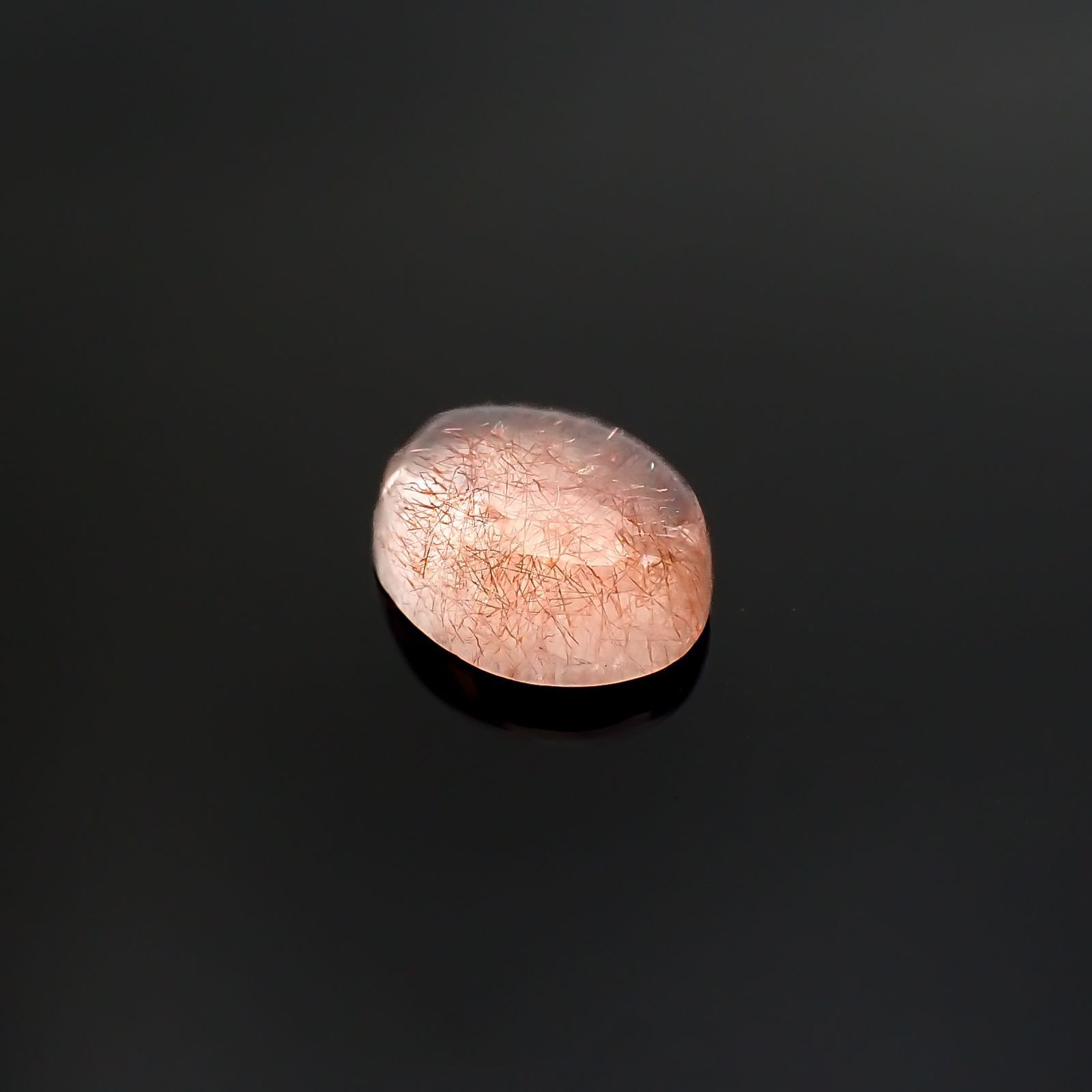 ストロベリークォーツ カザフスタン産 1.45ct[220616693]8.3x6.5mm前後