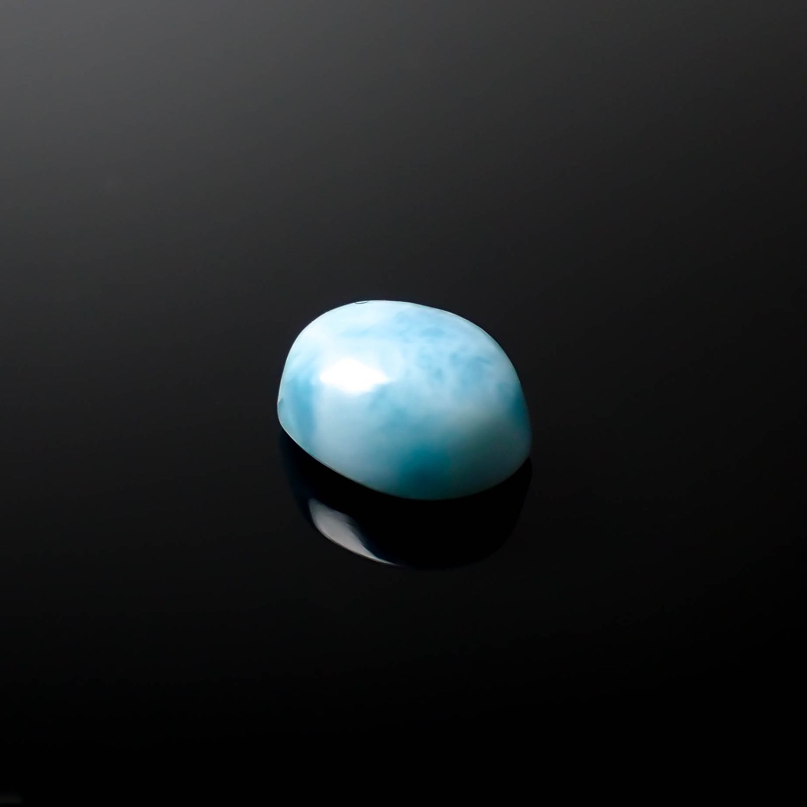 ラリマー(宝石名ブルー・ペクトライト)ドミニカ共和国産 3.20ct 識別済[231225264]10.1x8.1mm前後