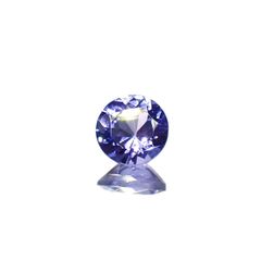 タンザナイト(宝石名タンザナイト)タンザニア産 0.46ct 識別済[230120204]5x4.9mm前後