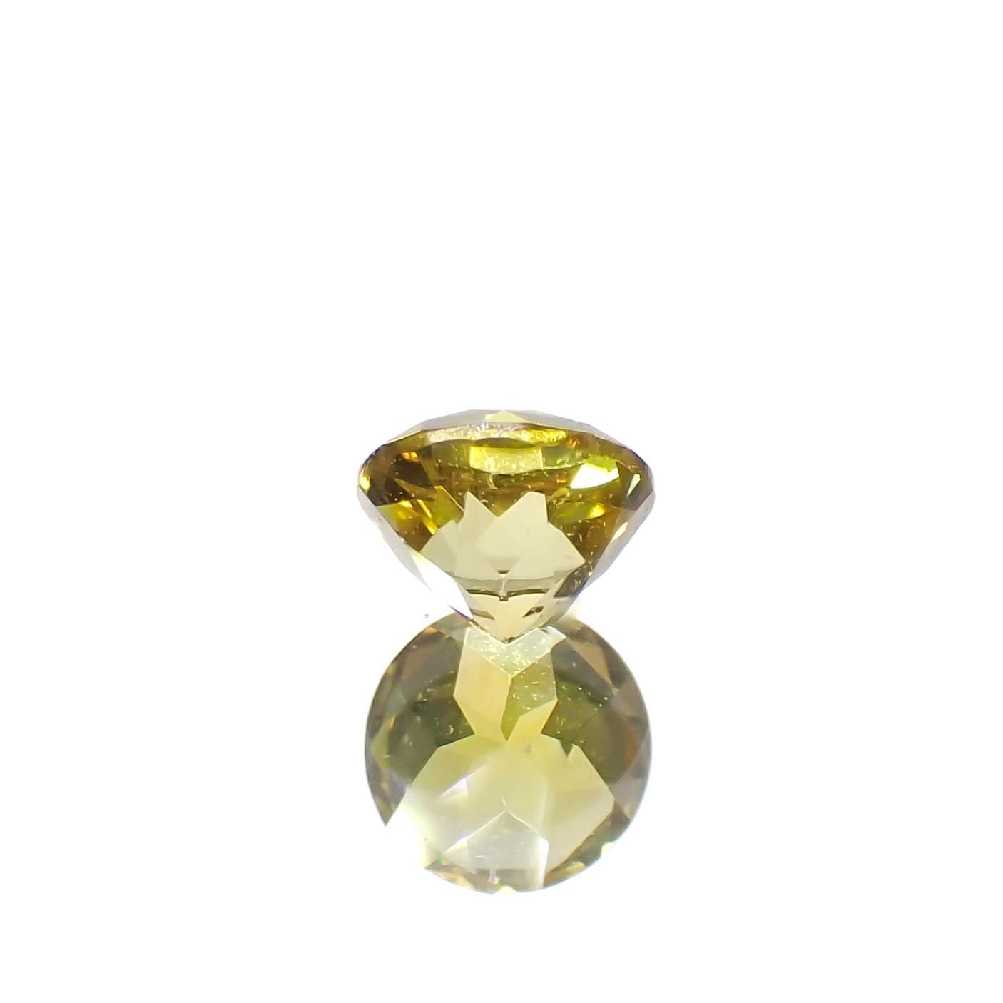 カナリートルマリン ザンビア・カナリー鉱山産 0.28ct[240527554]3.9x3.9mm前後