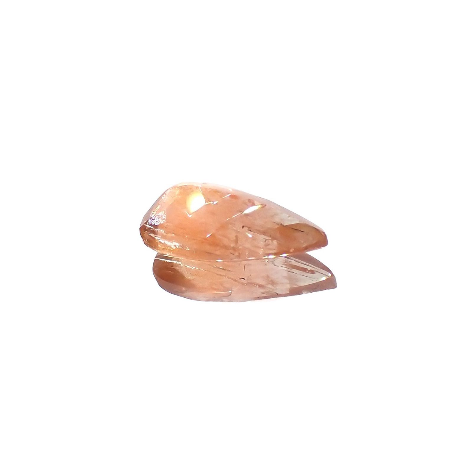サンストーンスキャポライト(宝石名シーン・スキャポライト)タンザニア産 識別済 2.13ct / 13.2x7mm前後 [221219273]