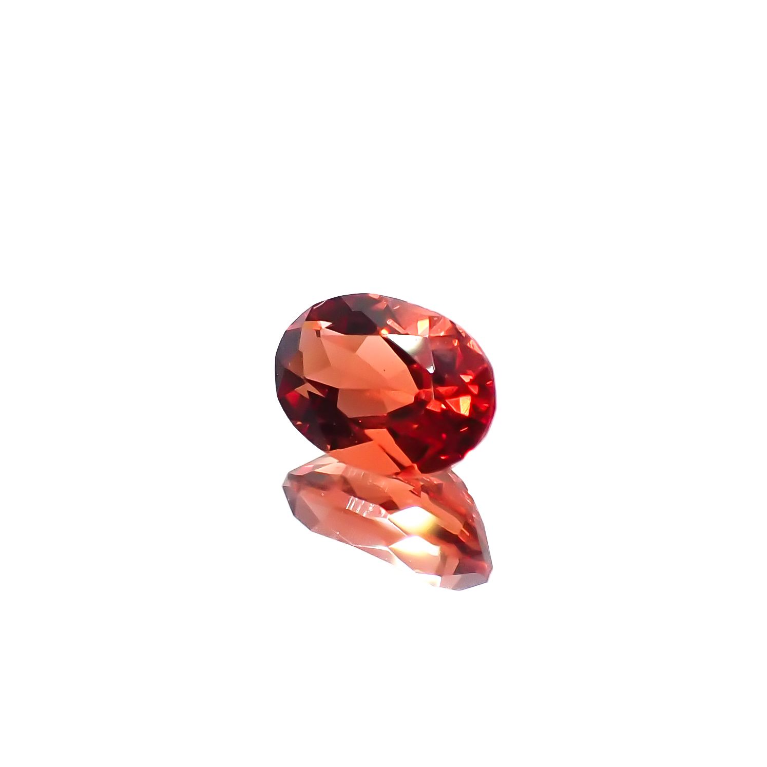 アンデシン(宝石名アンデシン/ラブラドライト)チベット産 0.62ct 識別済[240125613]6.8x4.5mm前後