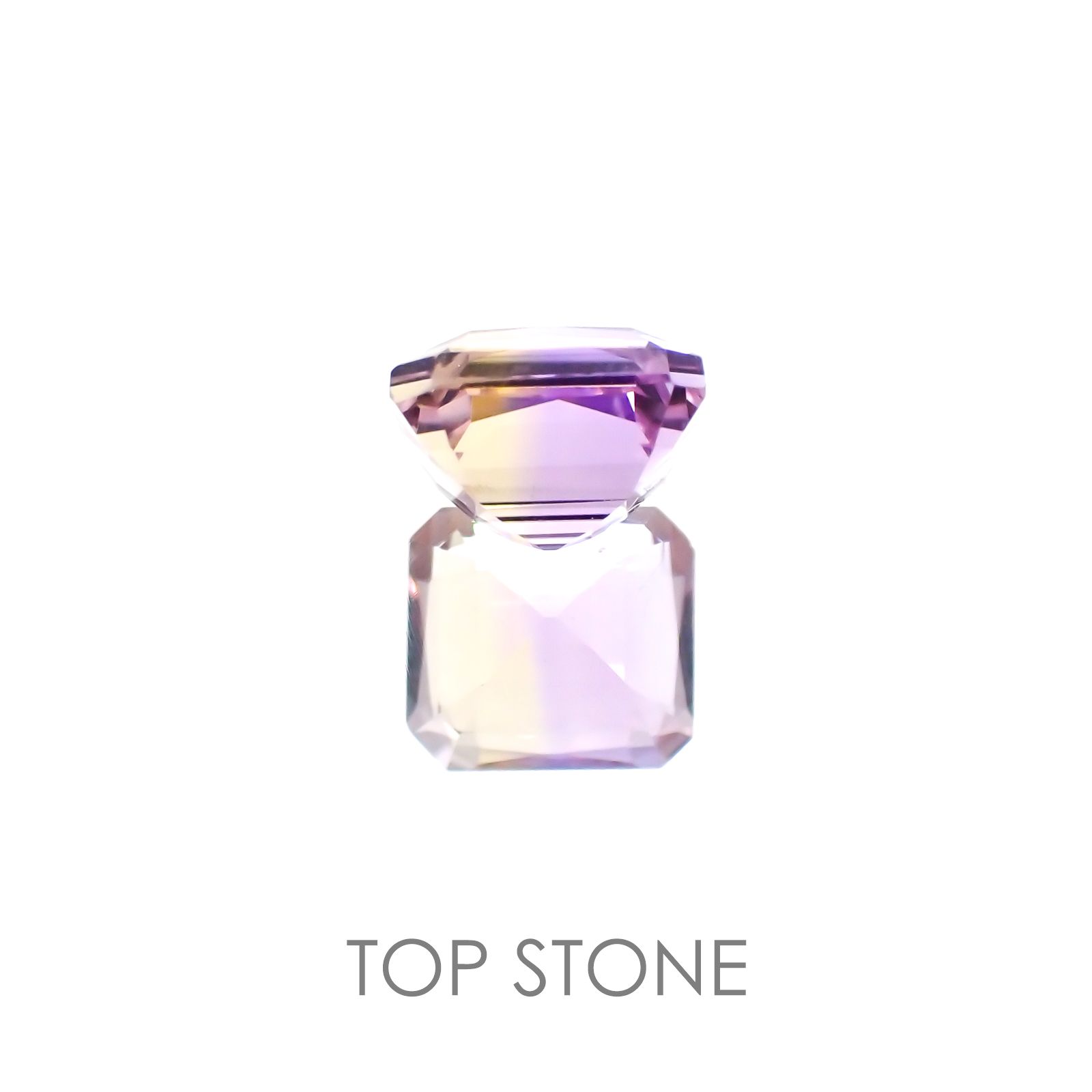アメトリン ブラジル産 ルース 1.18ct[21038382]6.4×5.9mm前後