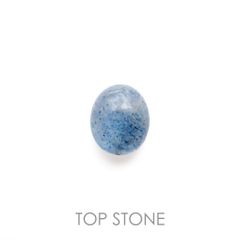 ラズライトインクォーツ(宝石名ラズライト イン クォーツ)アフガニスタン産 1.94ct 識別済[220918134]8.8x7.3mm前後