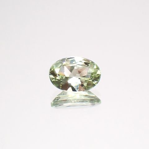 ミントガーネット タンザニア産 0.61ct[231023726]6.5x4.5mm前後