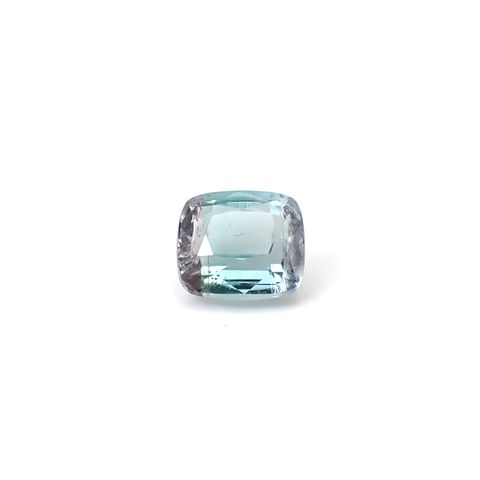 バイカラートルマリン アフガニスタン産 1.14ct / 6.3x5.8mm前後 [260231753]