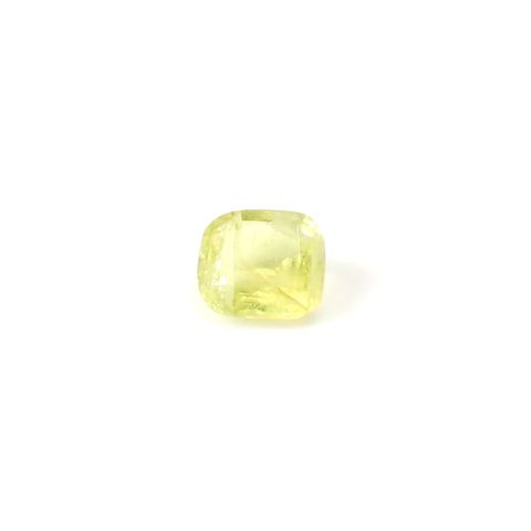 イエローアウイナイト フルオレッセンス(宝石名イエロー・アウイナイト)アフガニスタン産 0.243ct ソ付(日独)[250931150]4.42x4.07mm前後