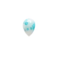 パライバトルマリンインクォーツ(宝石名トルマリンインクォーツ/別名パライバ・トルマリンインクォーツ) ブラジル産 2.379ct ソ付(宝貴協)[210510815]12.9×9.0mm前後