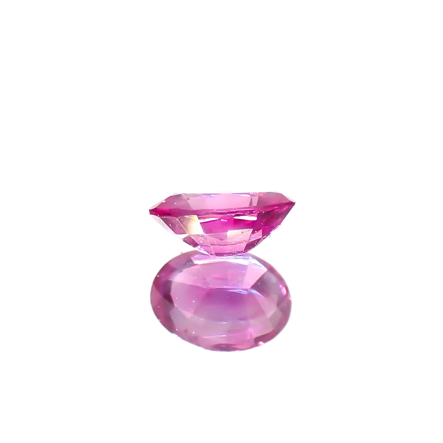 ネオンピンクサファイア スリランカ産 0.17ct[240728545]4x3mm前後