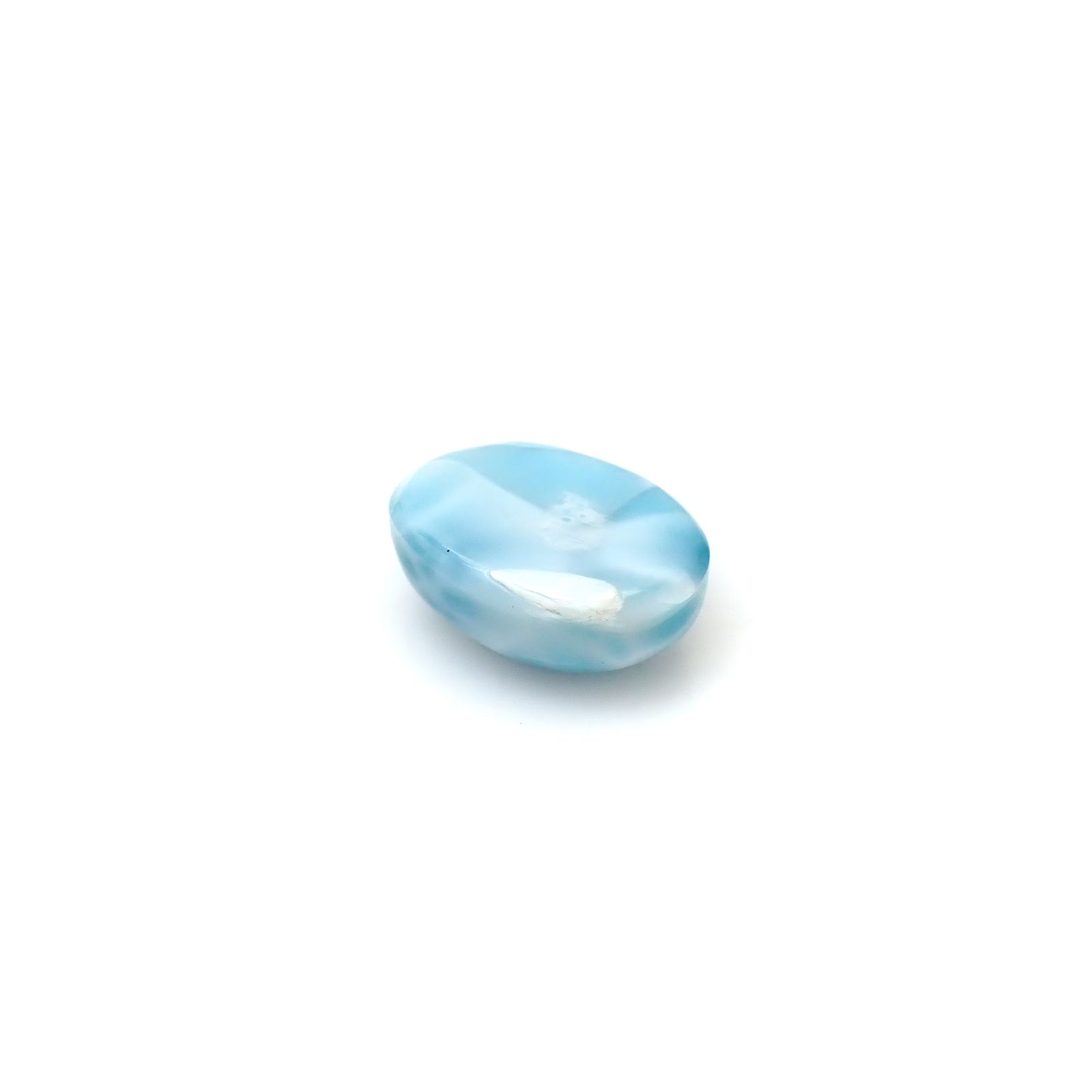 ラリマー ドミニカ共和国産 21.22ct [250630543]20x14.8mm前後