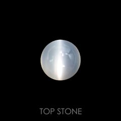 ムーンストーンキャッツアイ(宝石名ムーンストーン・キャッツアイ) インド産 4.60ct 識別済[210812723]9.9×9.9mm前後
