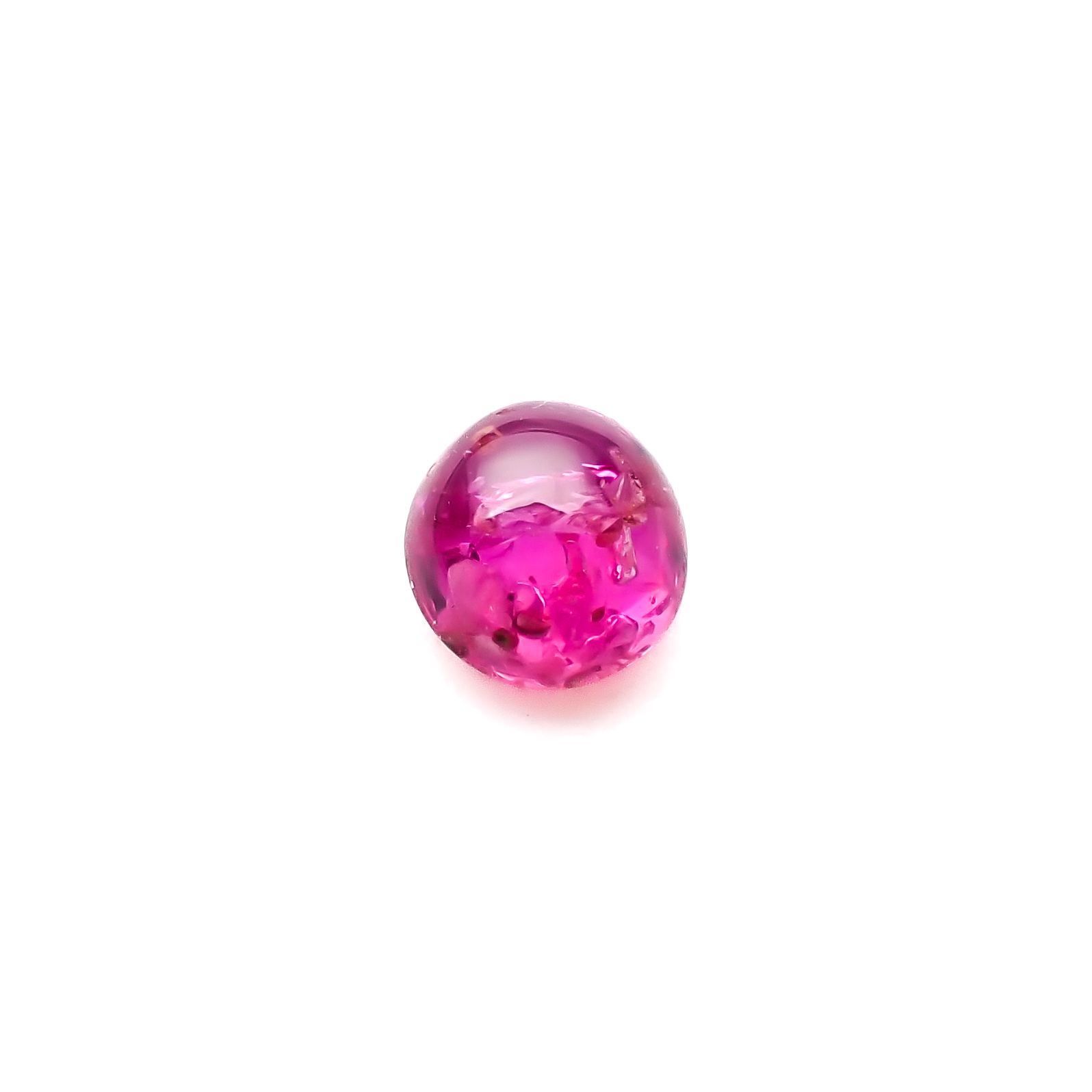 ルビー 非加熱(宝石名ルビー)ビルマ産 0.53ct 識別済[240628063]4.6x4.2mm前後 | TOP STONE(トップストーン)