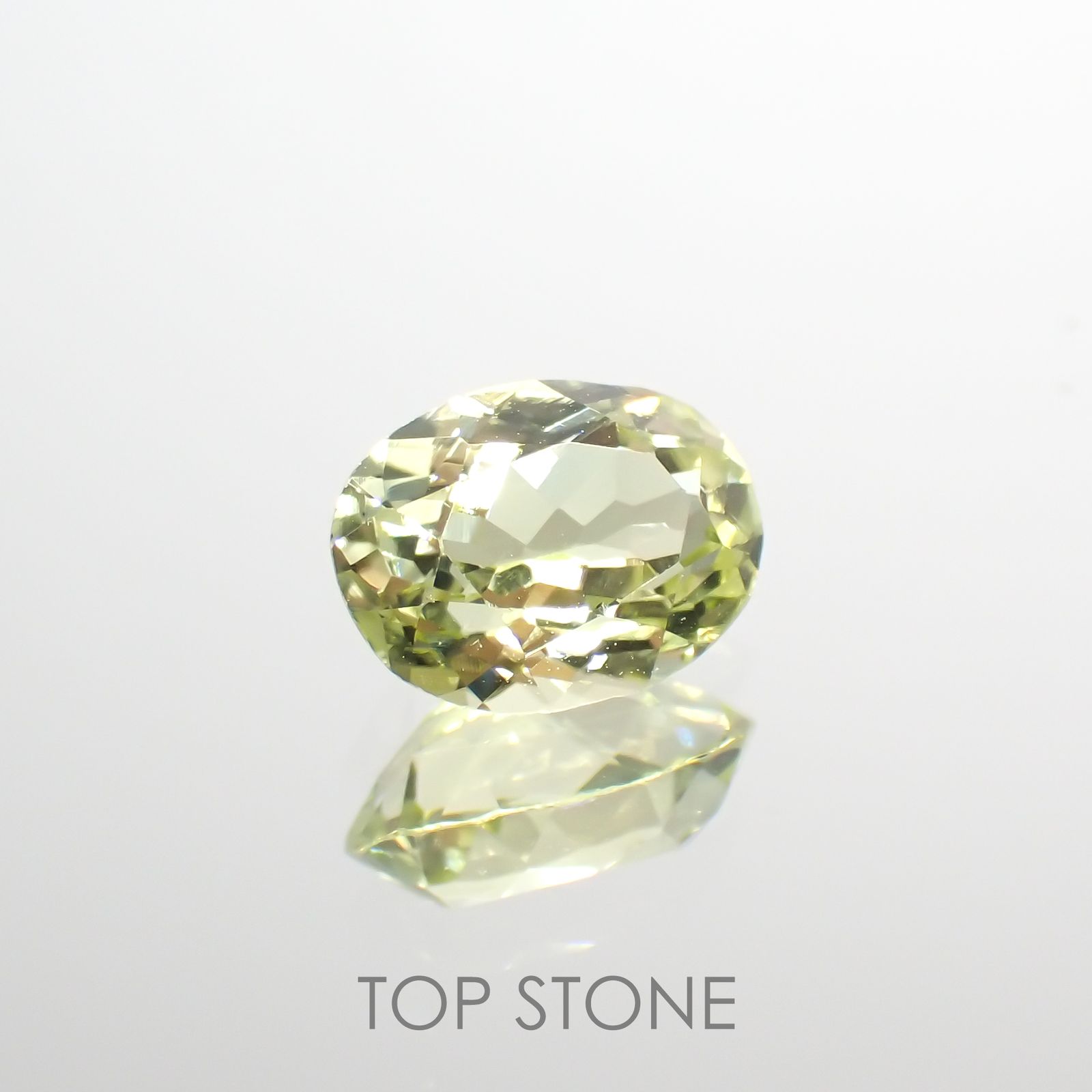 シリマナイト(宝石名シリマナイト)インド産 1.28ct 識別済[211113692]7.8x5.8mm前後