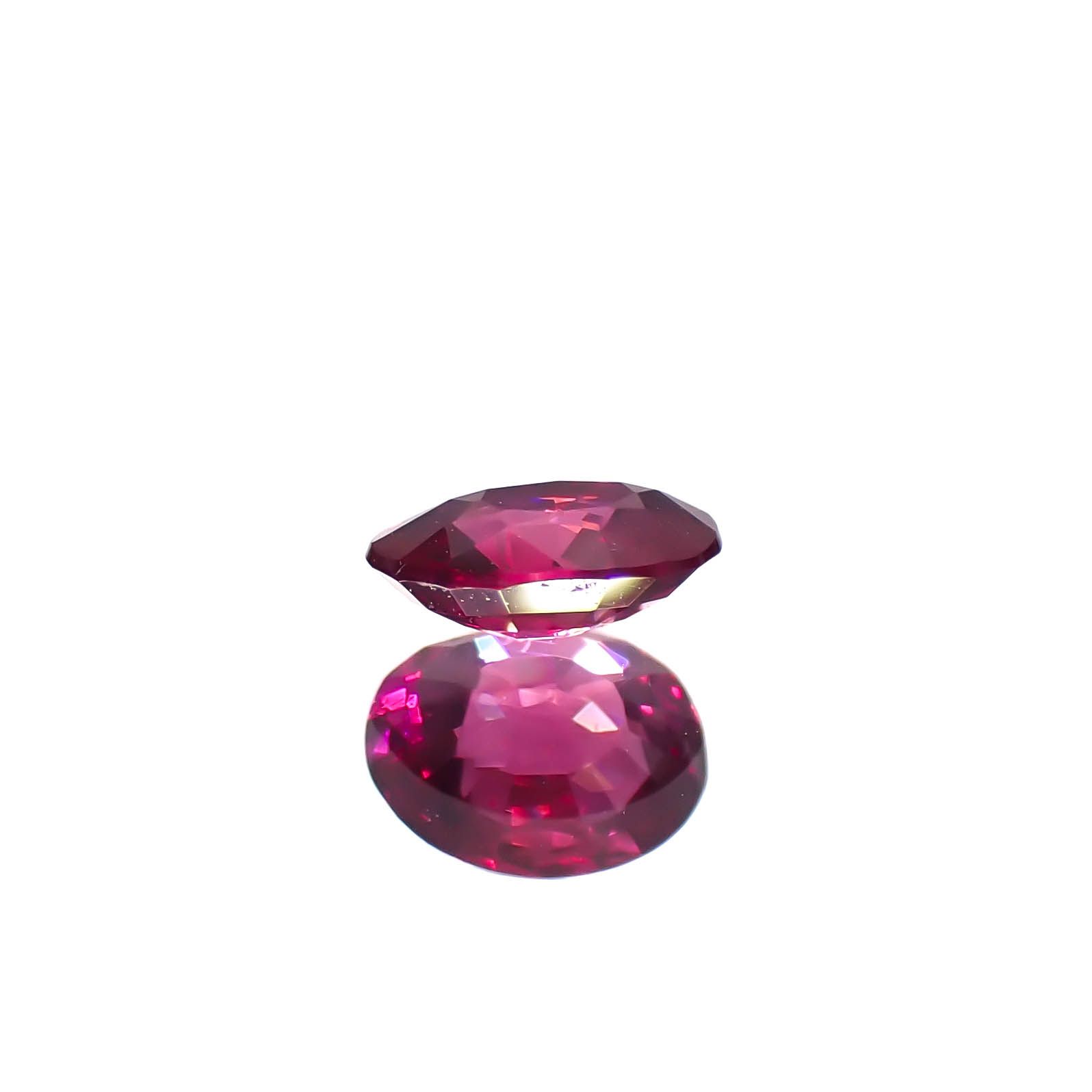 ルビー 非加熱 ビルマ産 0.35ct[240628060]4.8x3.9mm前後