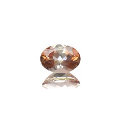 バイカラーアンダリュサイト(宝石名アンダリュサイト)スリランカ/マダガスカル産 0.85ct 識別済[220917585]7.1x5.1mm前後