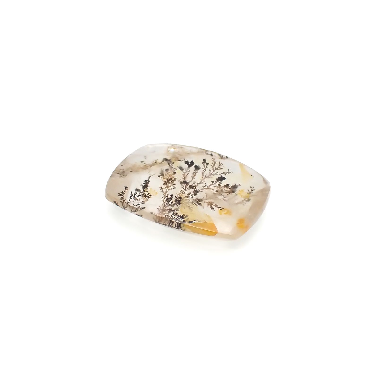 デンドリチッククォーツ ブラジル産 4.21ct[230823248]10.2x14.1mm前後