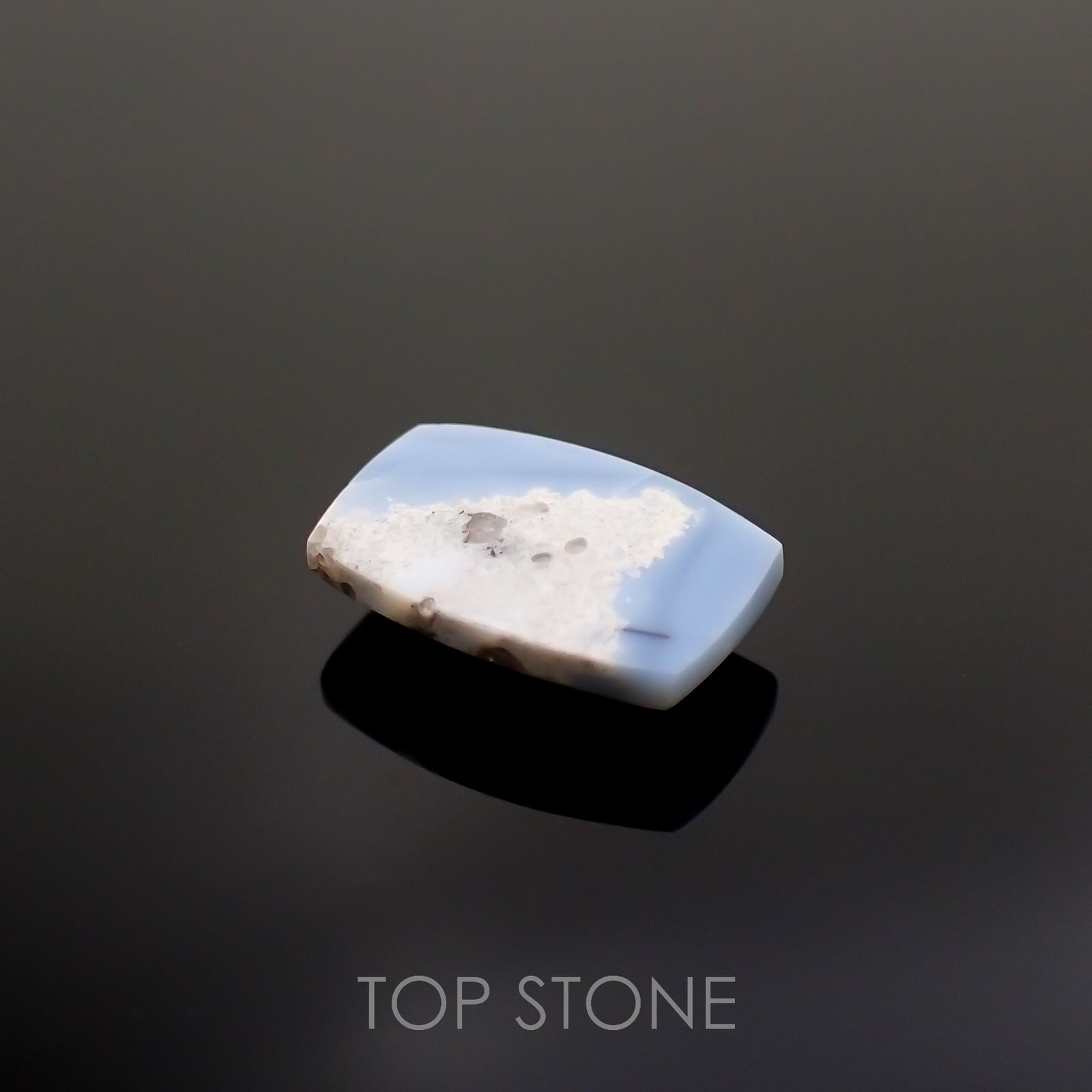 マトリックスブルーオパール アメリカ・オレゴン州産 2.58ct[220917815]12.5x8.3mm前後