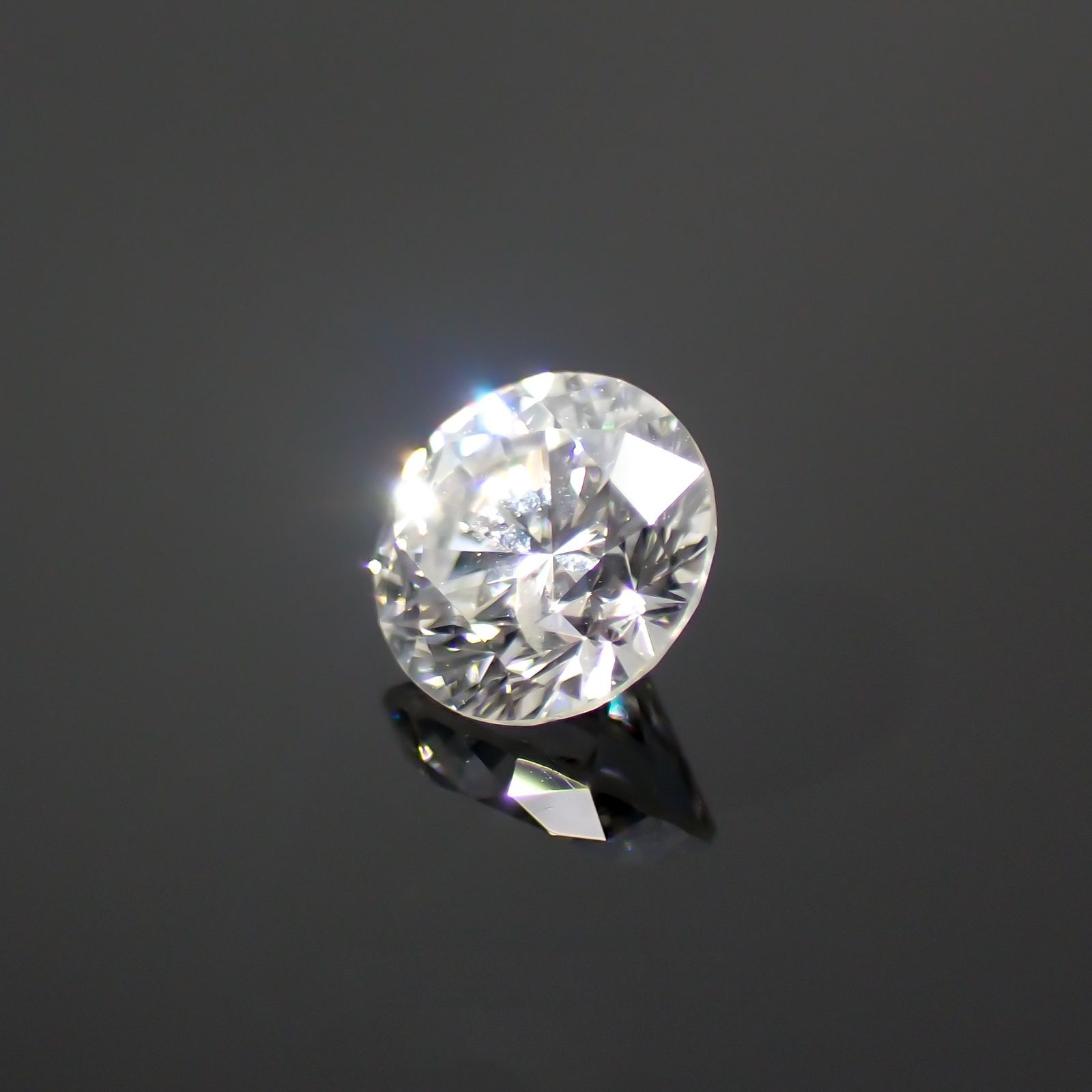ダイヤモンド SI-2/H(宝石名ダイアモンド) 0.233ct ソ付(CGL)[220114696]3.8x3.8mm前後