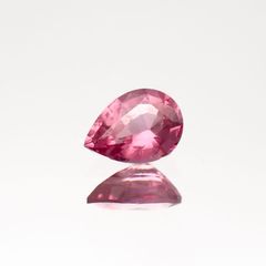 ホットピンクスピネル(宝石名ピンク・スピネル)タンザニア産 0.31ct 識別済[220817355]5.1x3.8mm前後