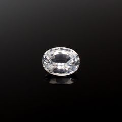 カラーレスサファイア スリランカ産 0.42ct[240527478]5.1x4mm前後