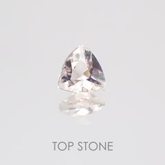 モルガナイト(宝石名モルガナイト) ナイジェリア産 0.22ct 識別済[20128571]4.1×4.3mm前後