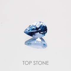 サンタマリア アクアマリン ブラジル産 ルース 0.39ct[21019119]5.9×3.9mm前後