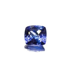 タンザナイト(宝石名タンザナイト)タンザニア産 4.20ct 識別済[221119010]9.9x9.3mm前後